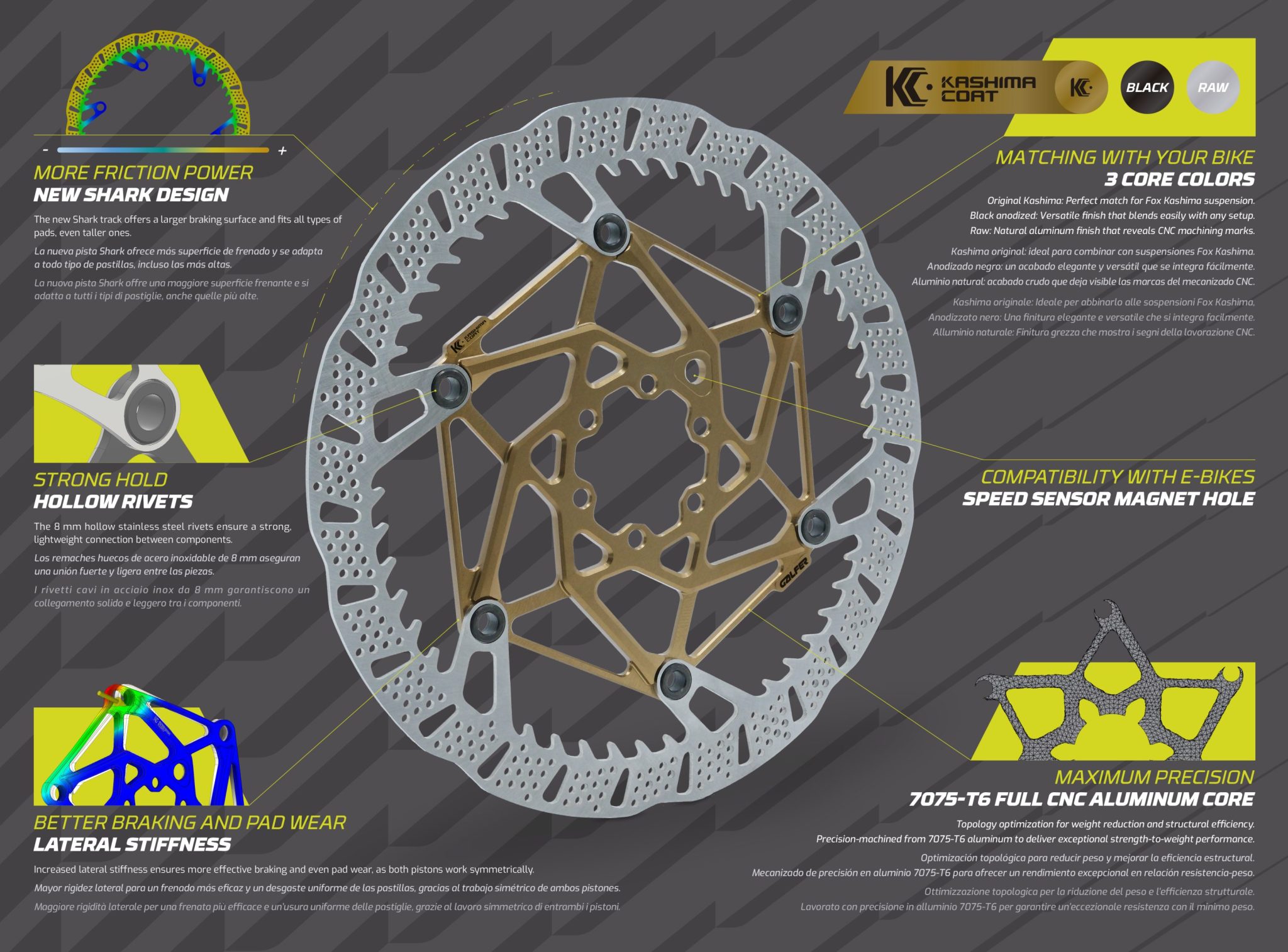 GALFER TAKES ITS SHARK LINE TO THE NEXT LEVEL WITH THE NEW DISC SHARK