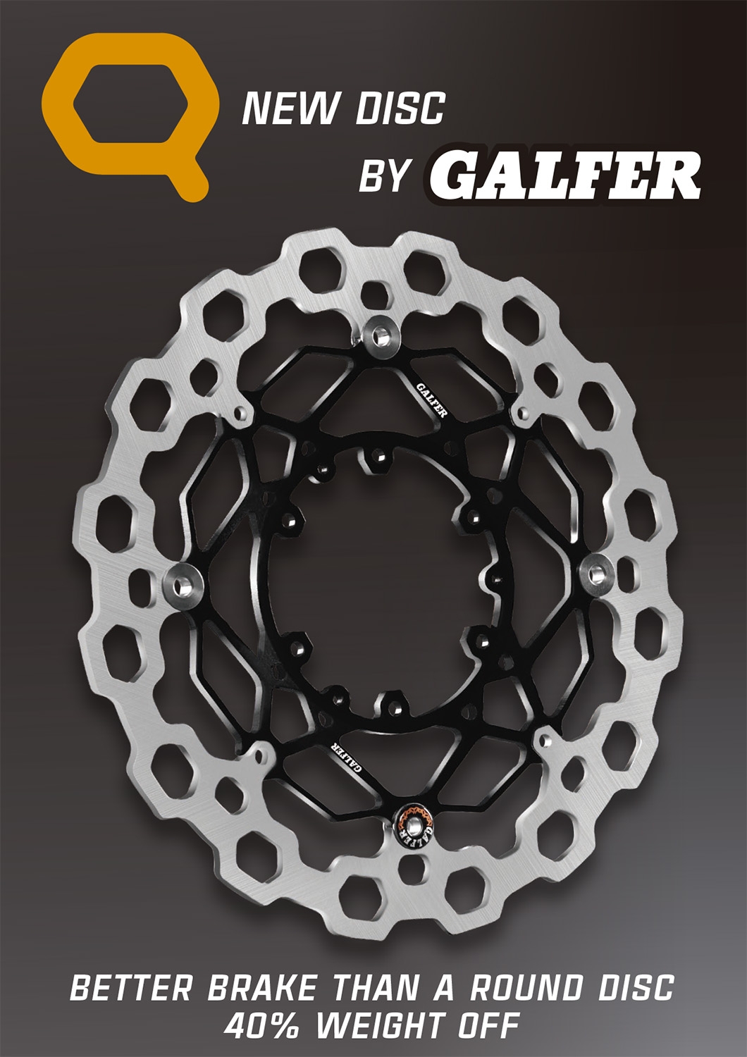 GALFER LAUNCHES THE NEW CUBIQ BRAKE DISC FOR MOTORCYCLES Galfer Moto