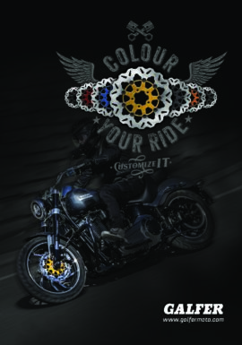 New coloured Disc Wave® for Custom (Harley Davidson)